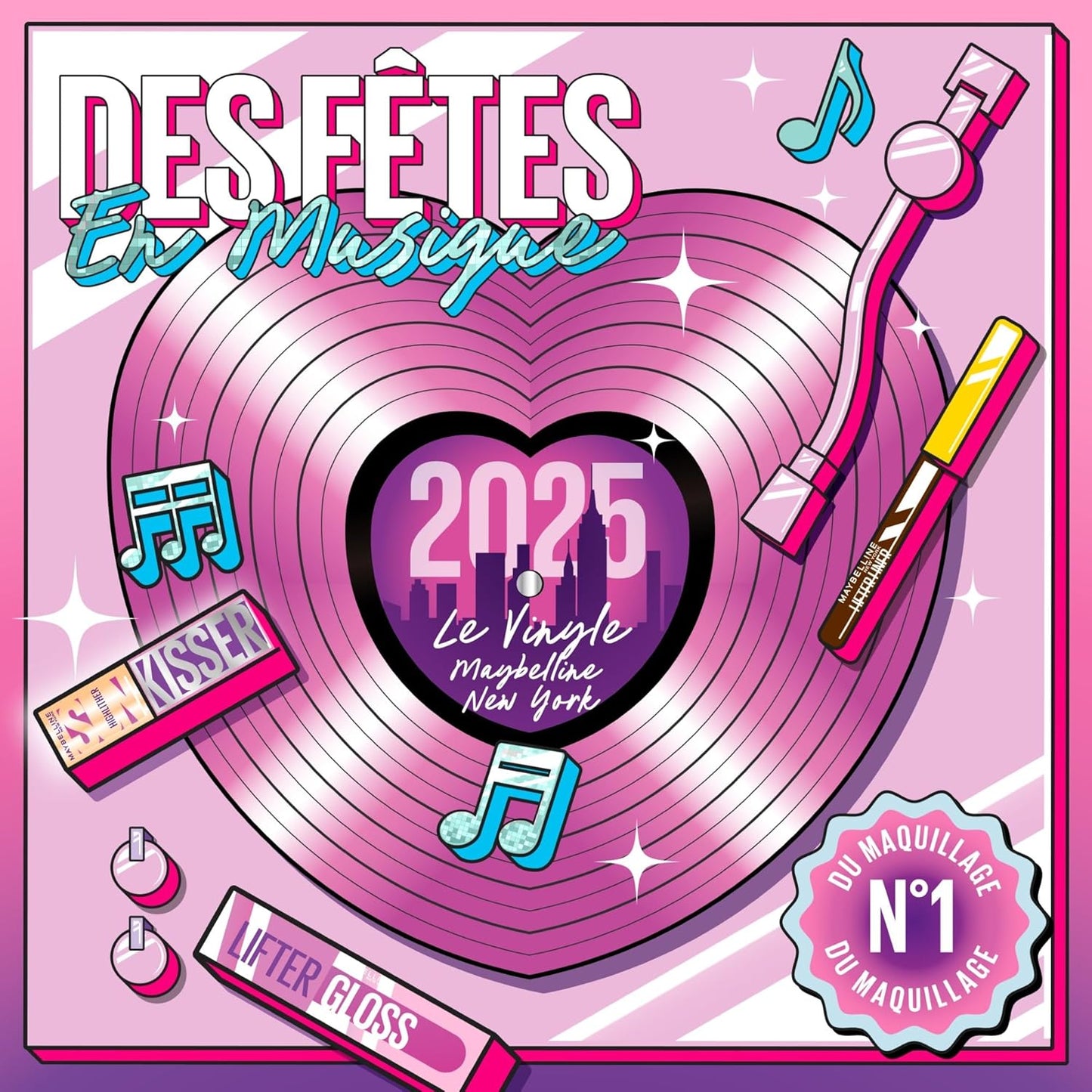 Calendrier de l'avent - Maybelline 2025