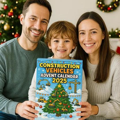 Calendrier de l'avent - Engins de chantier 2025